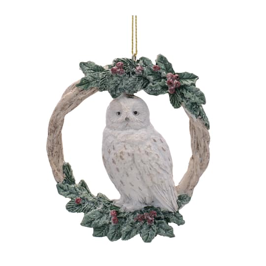 Melrose 4.25" Animal Wreath Ornament Set